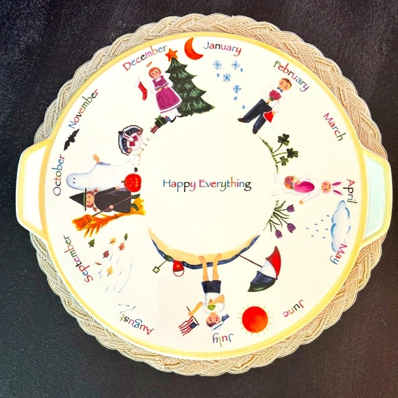Vintage happy everything plate - Picture 1 of 5
